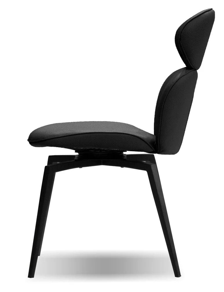 Antler Slate Leatherette Swivel Dining Chair - MJM Furniture