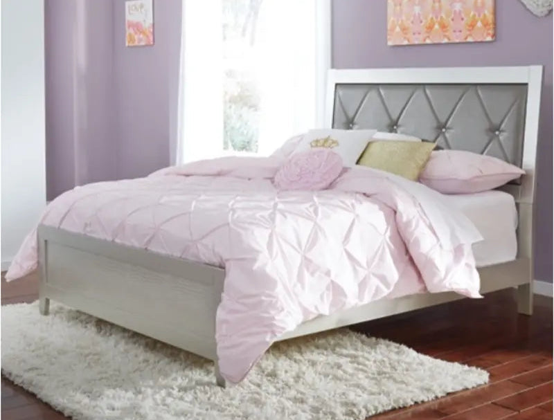 Olivet Double Upholstered Bed - MJM Furniture