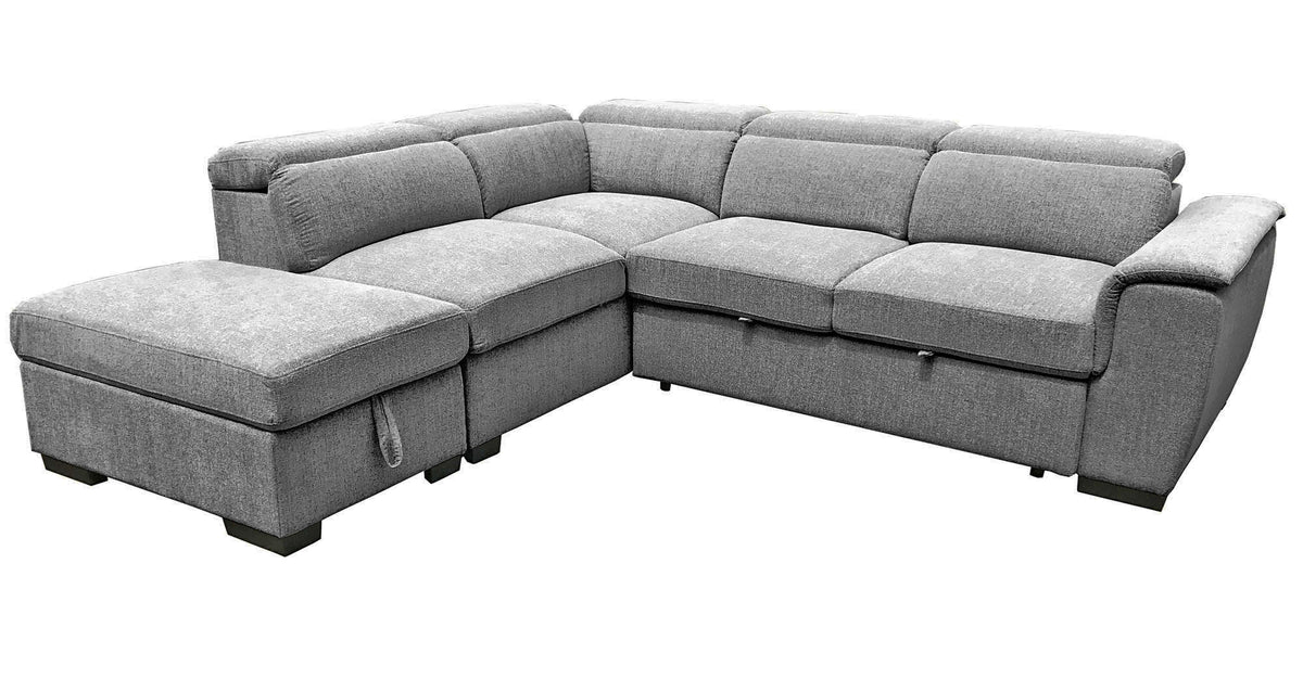 Ari 3 Piece Sleeper Sectional - MJM Furniture