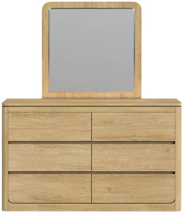 Aerin Natural Dresser & Mirror