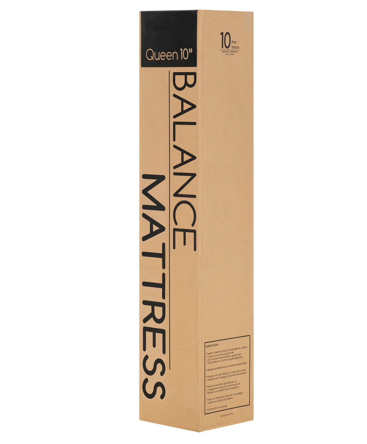 Balance 12&quot; Euro Top Mattress - MJM Furniture