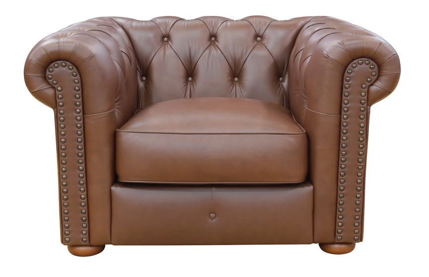 Buckingham Leather Chair - MJM Furniture
