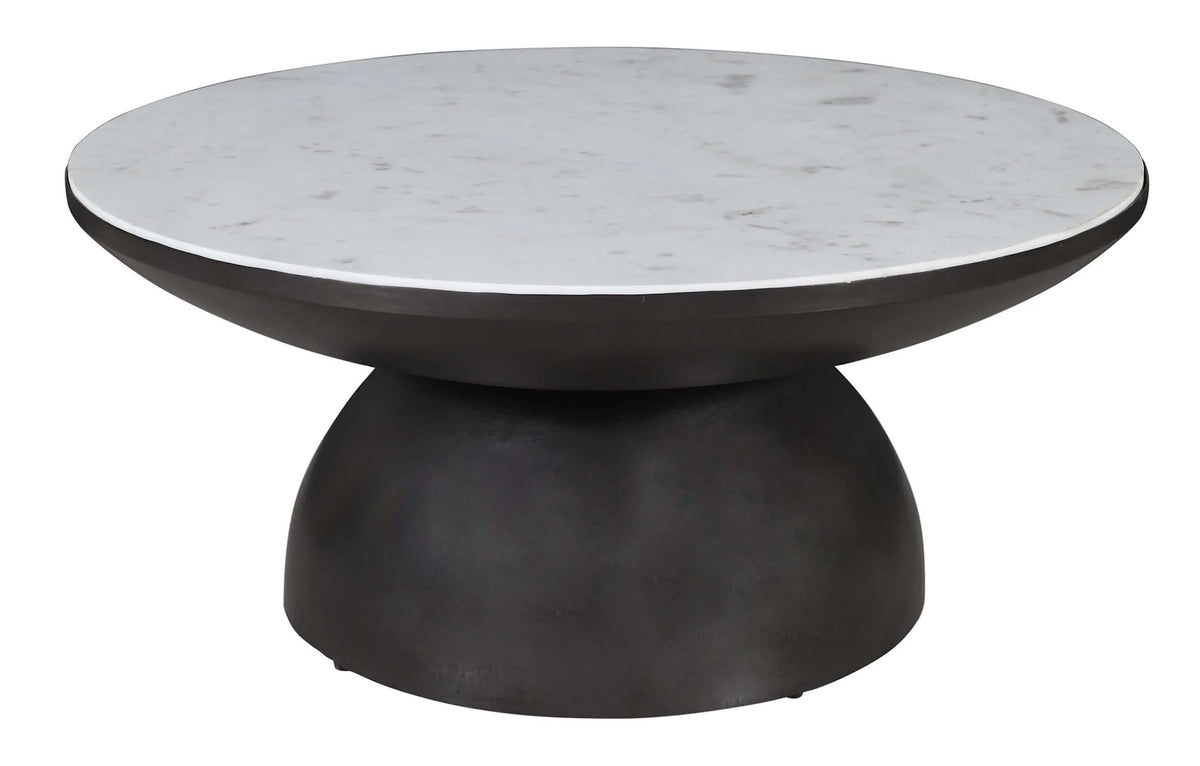 Circularity Round Marble Coffee Table - MJM Furniture