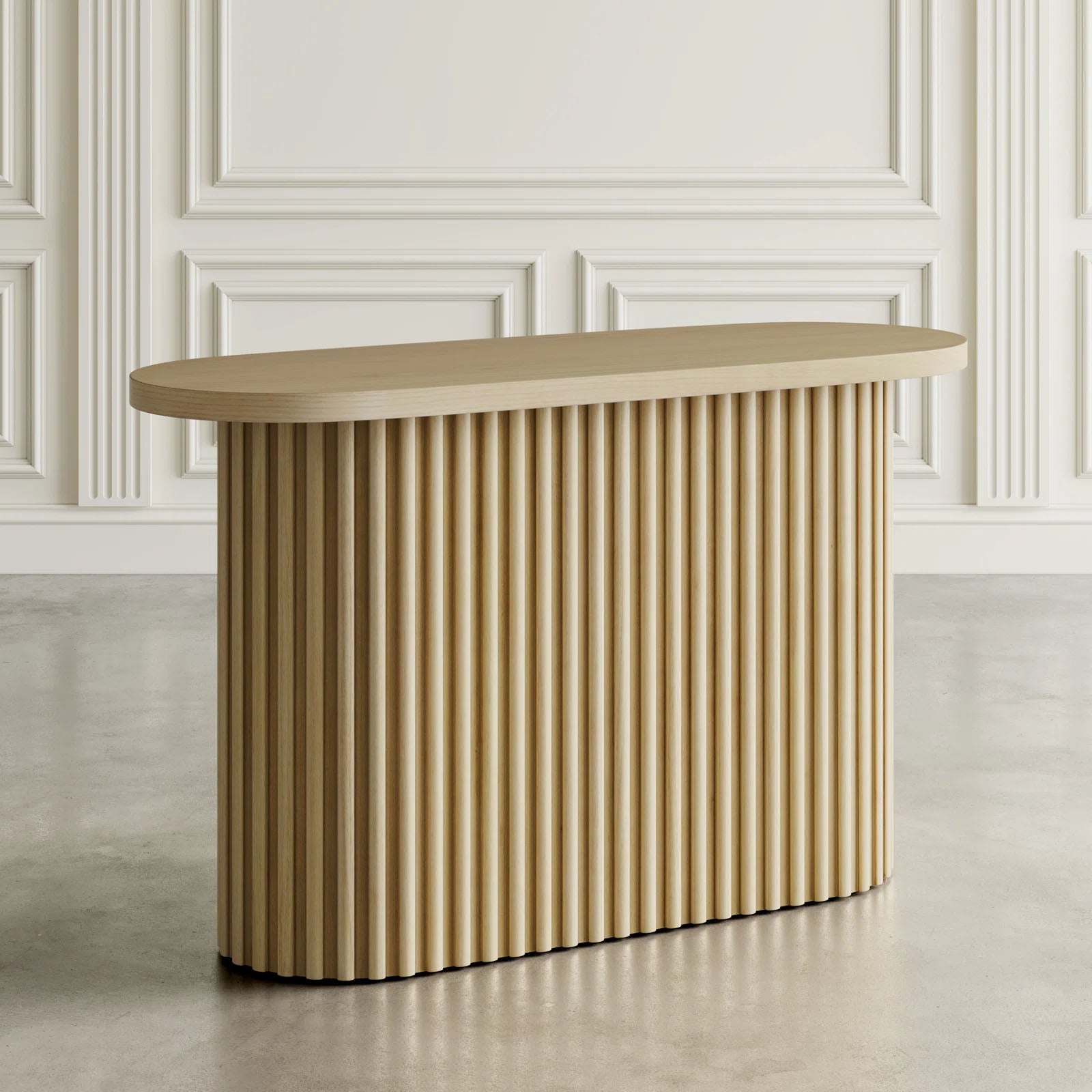 Colton Natural Sofa Table - MJM Furniture