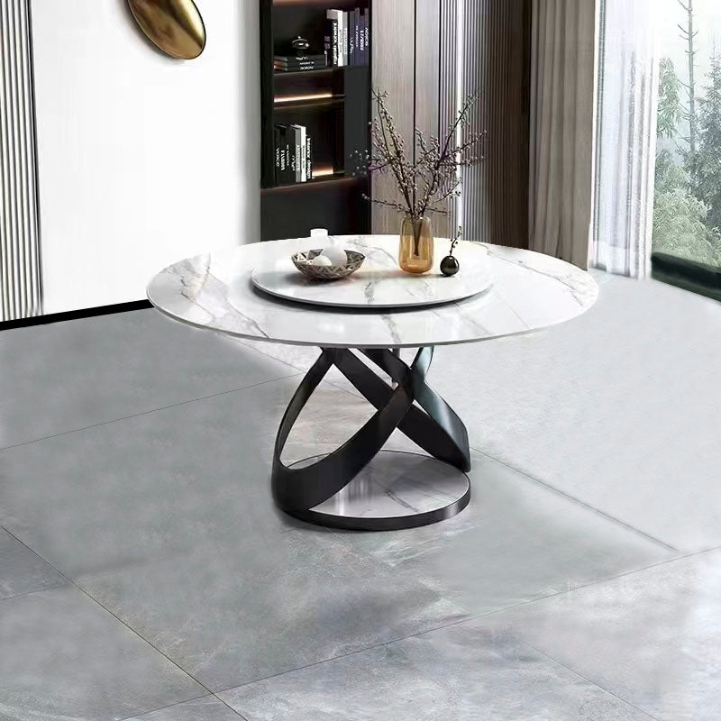 Cosmos Sintered Stone Round Dining Table