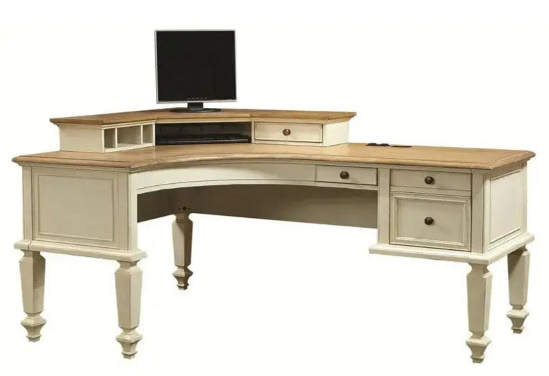 Cottonwood 72" Curved Corner Desk - MJM Furniture