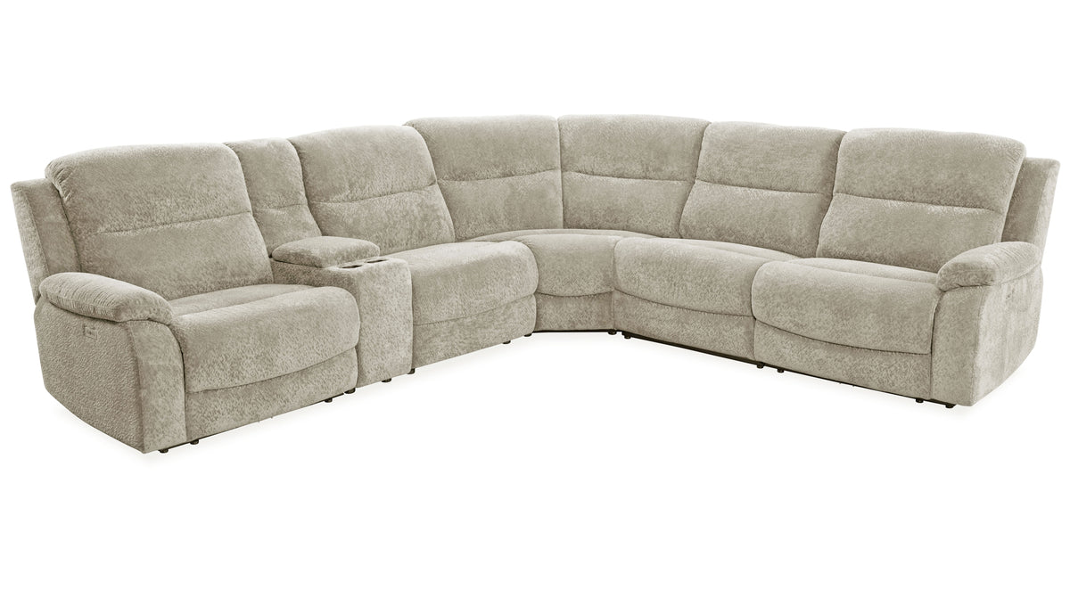 Cozy Toast Power Reclining Sectional - MJM Furniture
