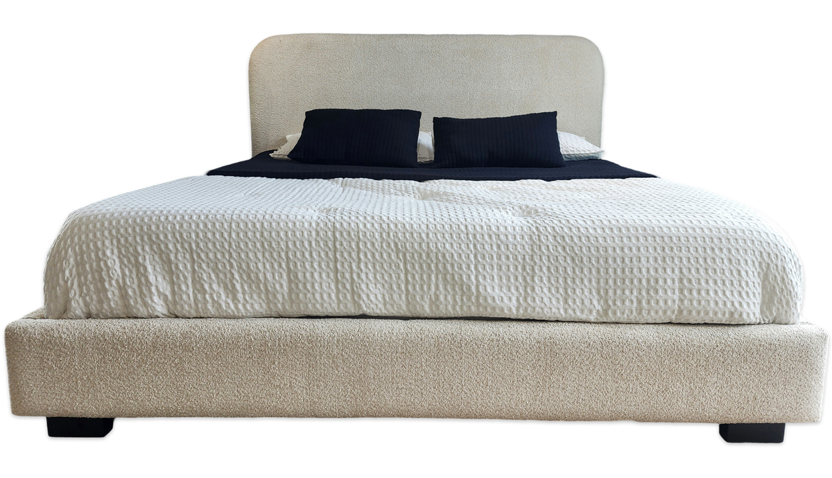 Crescent Upholstered Bed - MJM Furniture