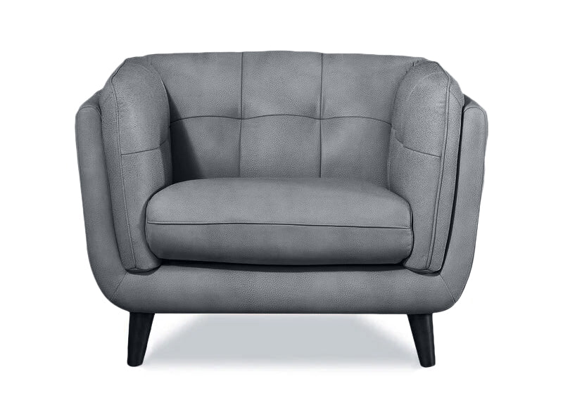 Seymour Dark Gray Fabric Chair - MJM Furniture
