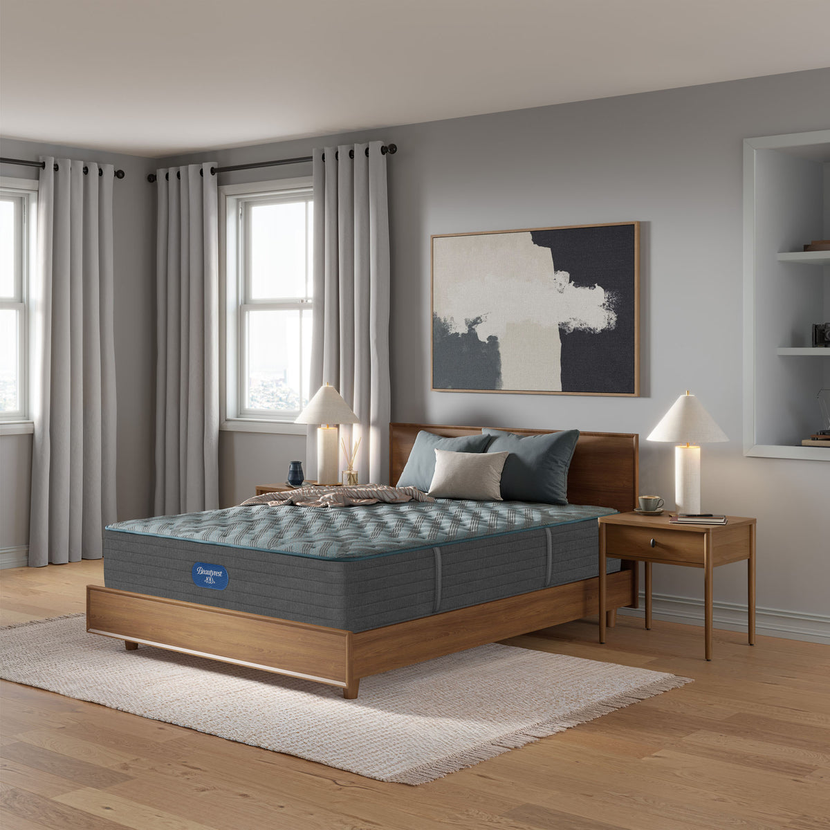 Simmons Beautyrest Dr. Hard Firm Mattress - MJM Furniture