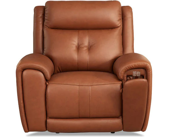 Emma Leather Power Reclining Chair - MJM Furniture