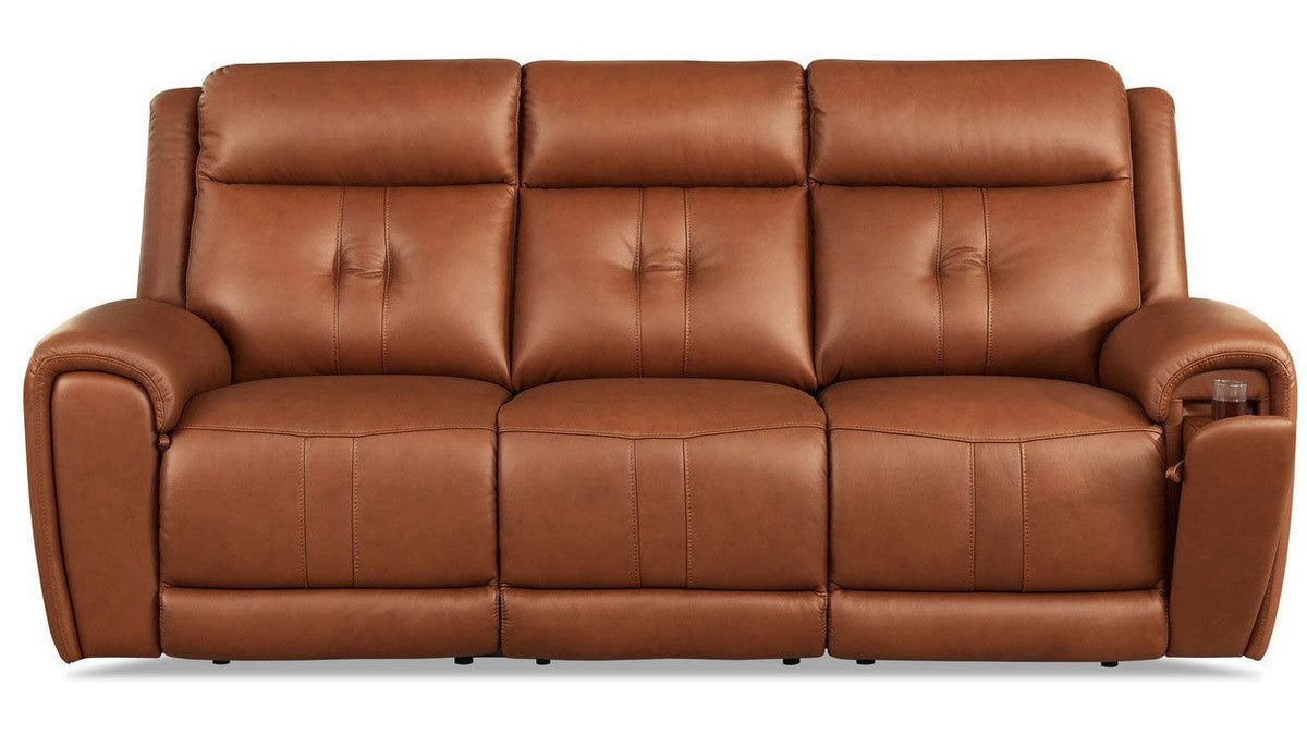 Emma Leather Reclining Sofa Collection - MJM Furniture