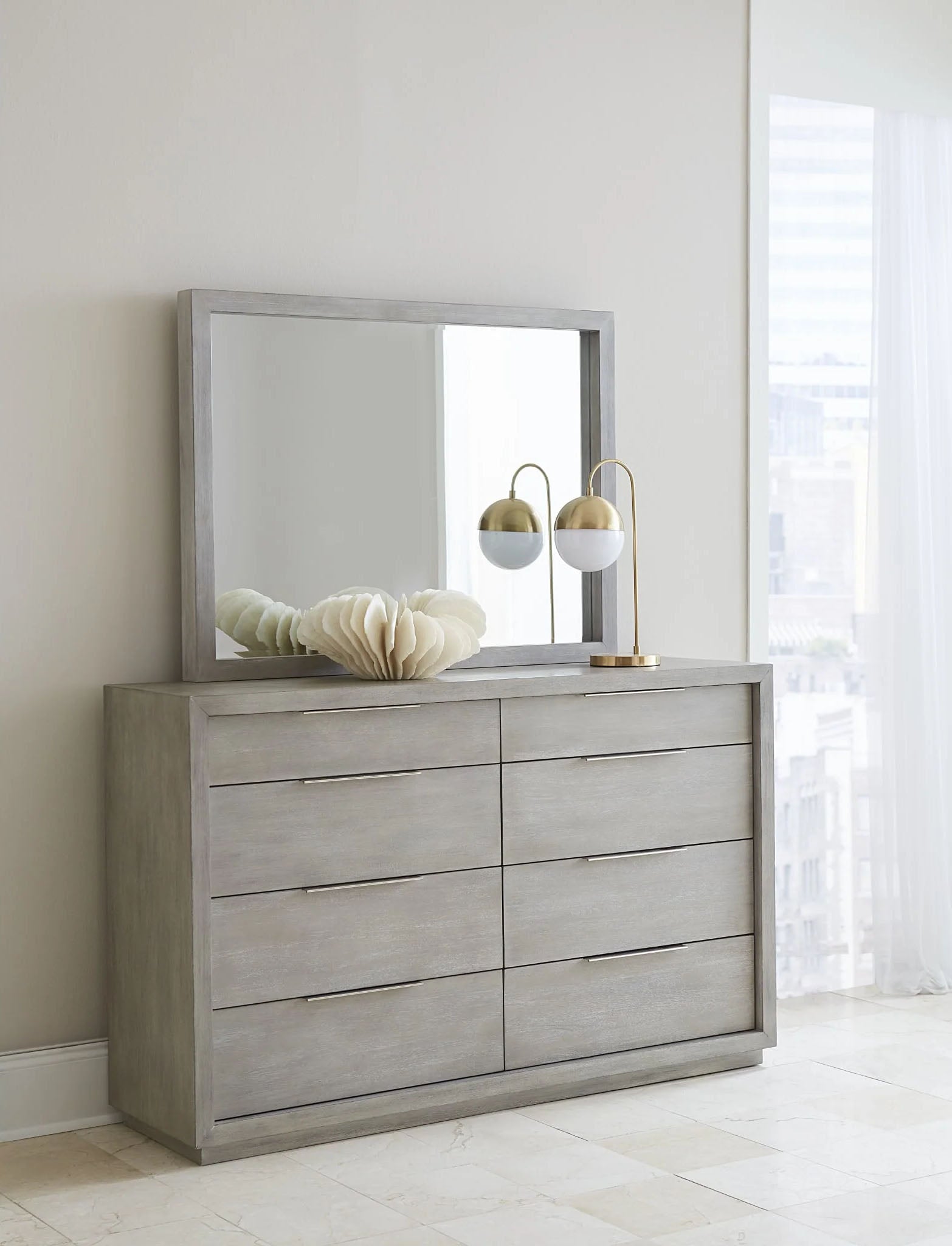 Espen Dresser & Mirror - MJM Furniture