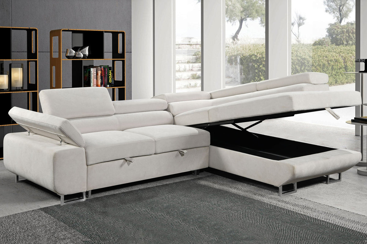 Ace 2 Piece Sleeper Sectional - MJM Furniture