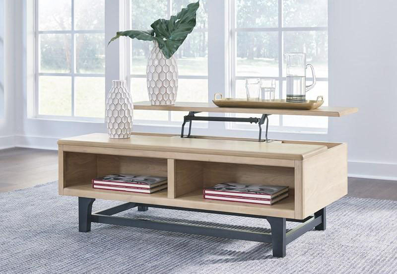 Freslowe Lift Top Coffee Table - MJM Furniture
