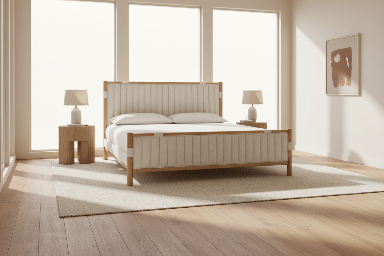 Willow Upholstered Bed - MJM Furniture