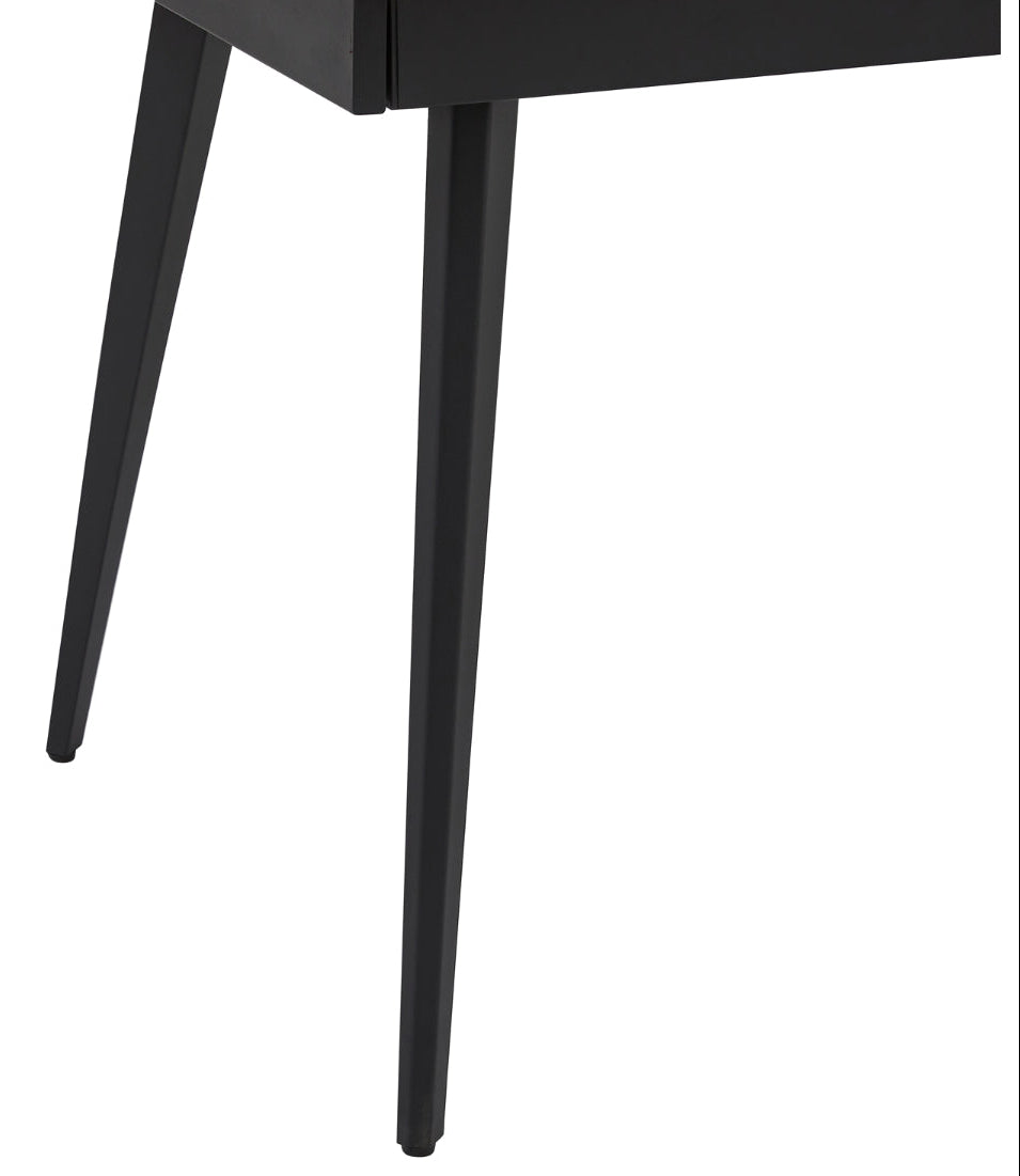 Gray Sintered Stone Extendable Dining Table