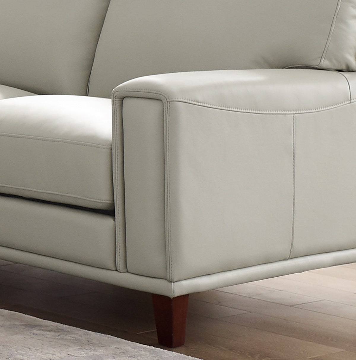 Harper Ice Leather Sofa - MJM Furniture