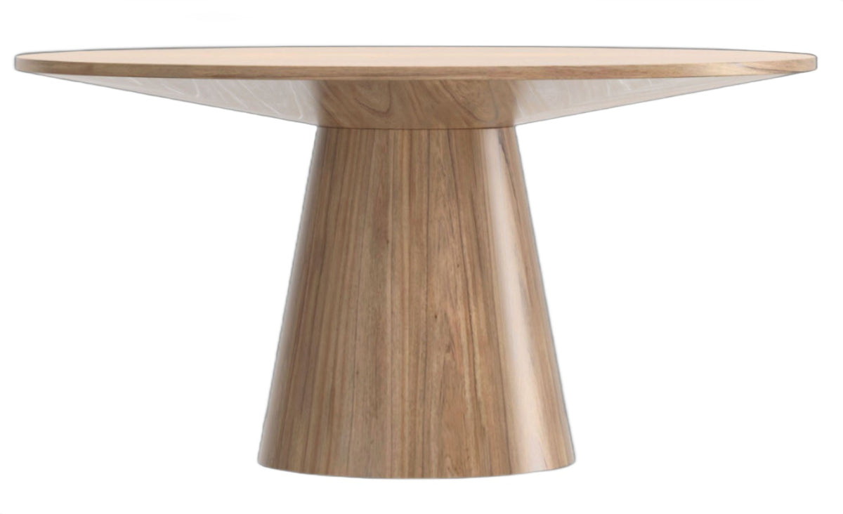 Haven Natural Round Dining Table - MJM Furniture