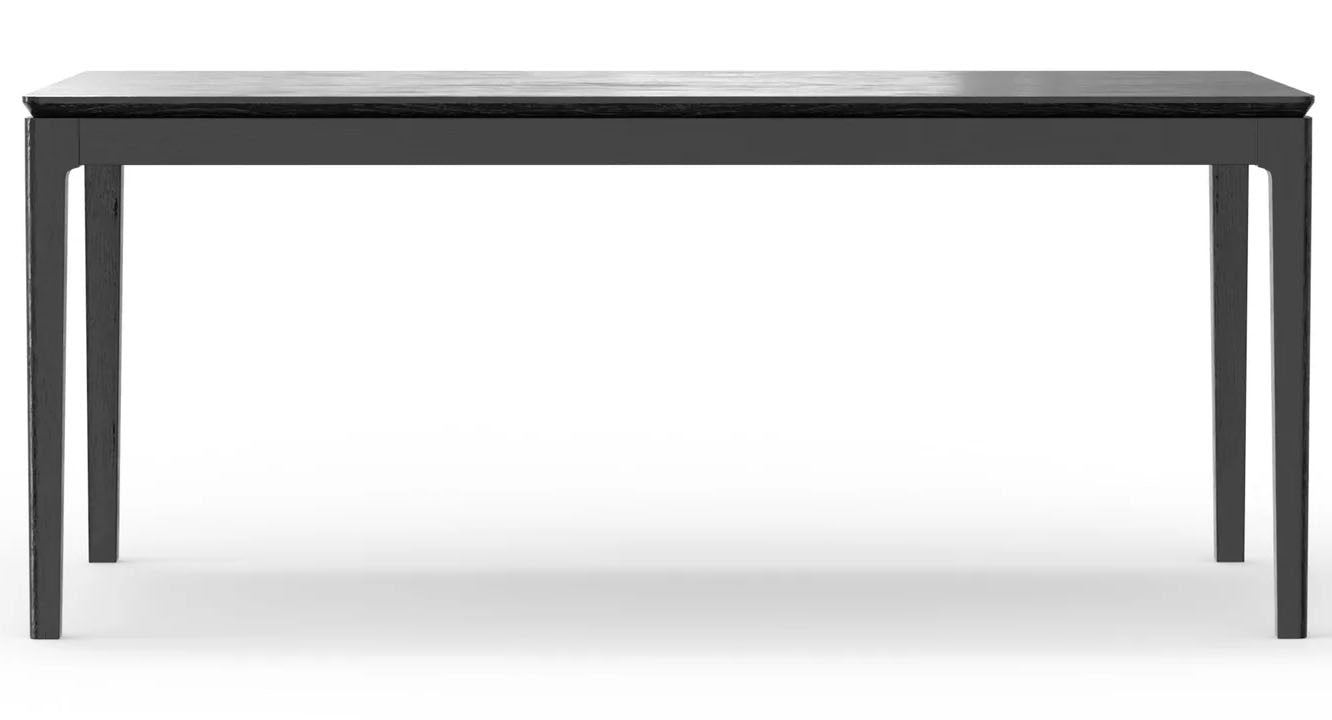Haven Black Rectangle Dining Table - MJM Furniture