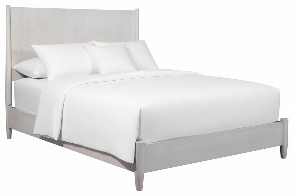 Hygge Dove Panel Bed - MJM Furniture