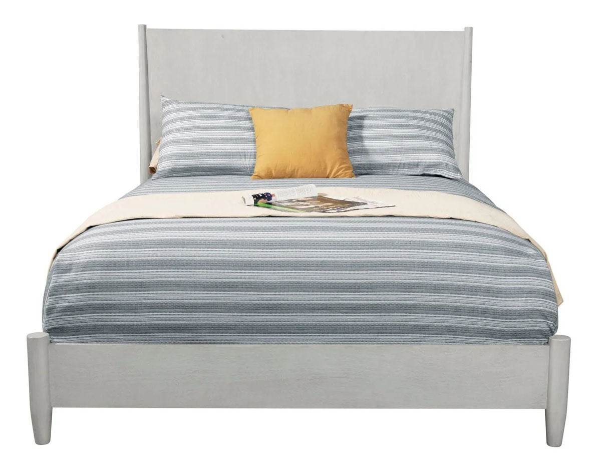 Hygge Dove Panel Bed - MJM Furniture
