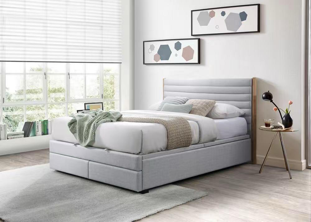 River Upholstered Storage Bed - MJM Furniture