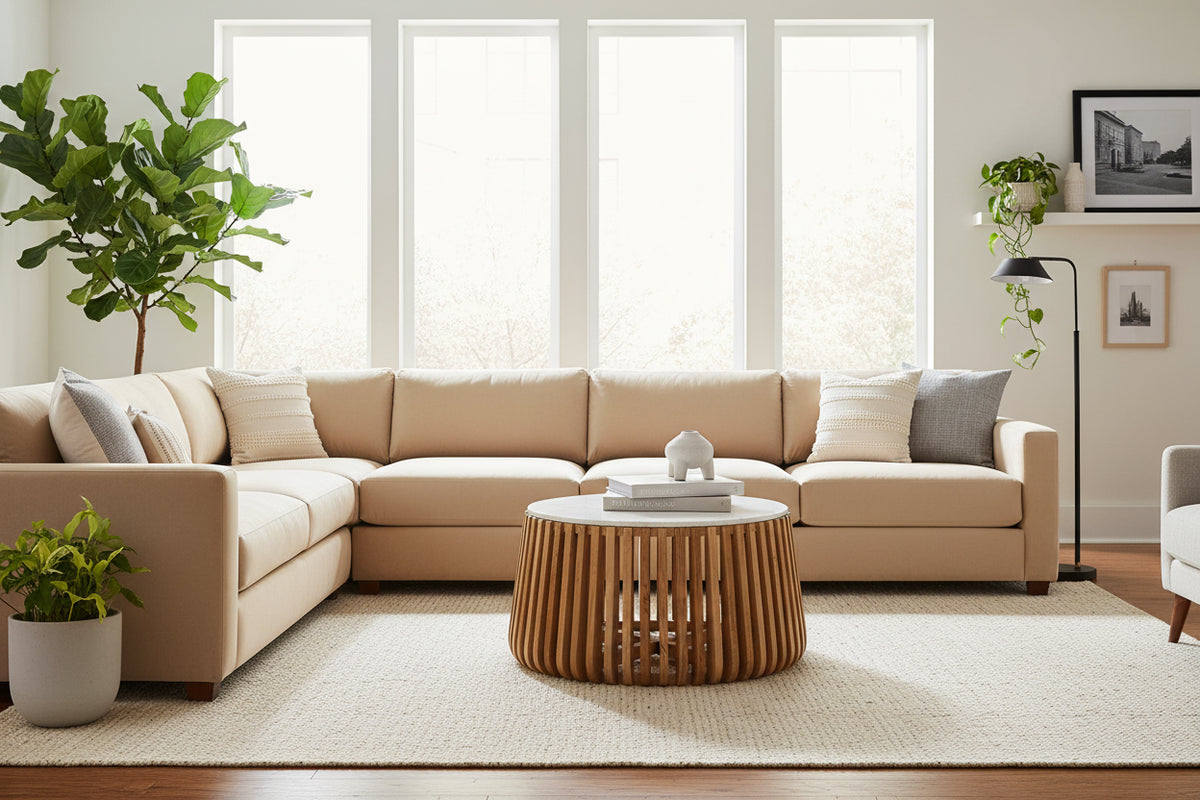 Istanbul Marble Coffee Table - MJM Furniture