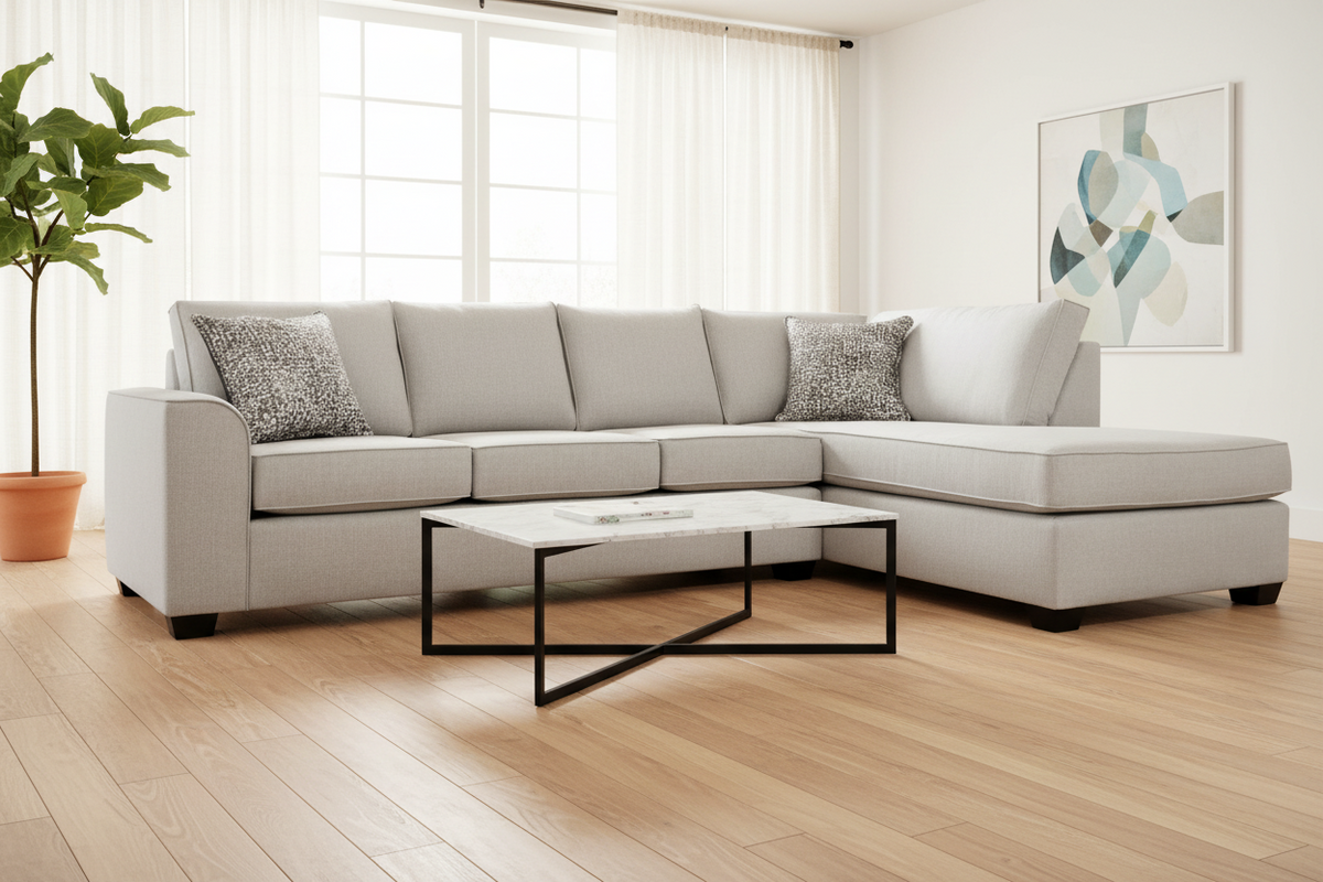 Comfy 116" Custom Sectional - MJM Furniture