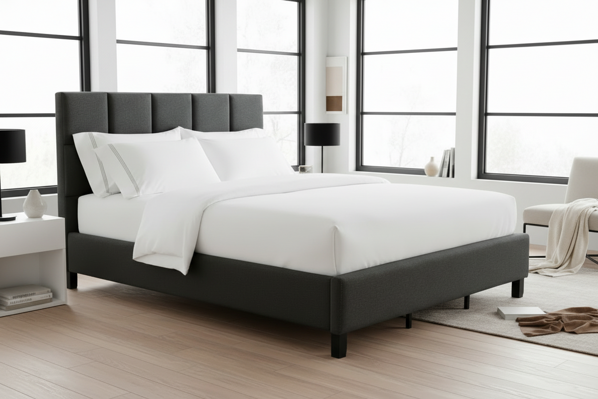 London Upholstered Bed - MJM Furniture