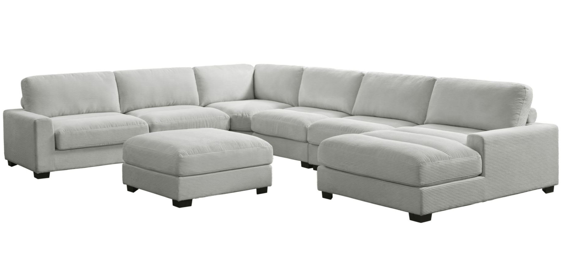 Lounge Modular 7 Piece Sectional - MJM Furniture