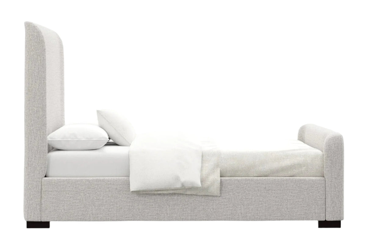 Luxe Upholstered Platform Bed - MJM Furniture
