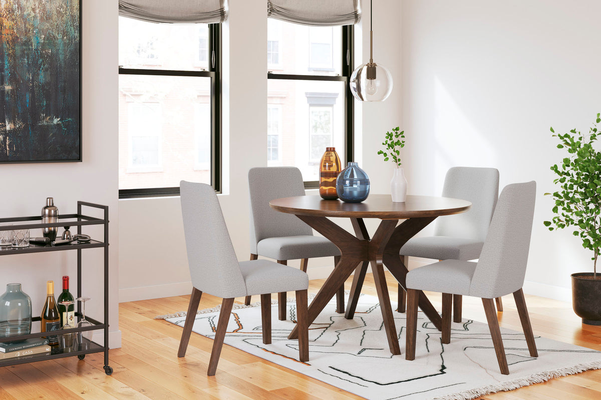 Lyncott Round Dining Table - MJM Furniture