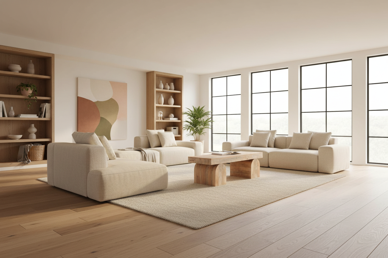 Madrid 47” Mango Wood Coffee Table - MJM Furniture