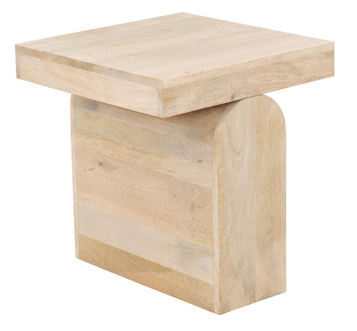 Madrid Mango Wood End Table - MJM Furniture