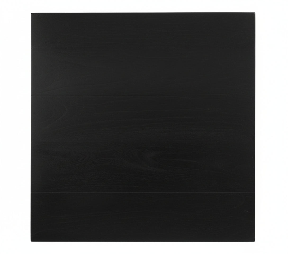 Madrid Mango Wood Black End Table - MJM Furniture