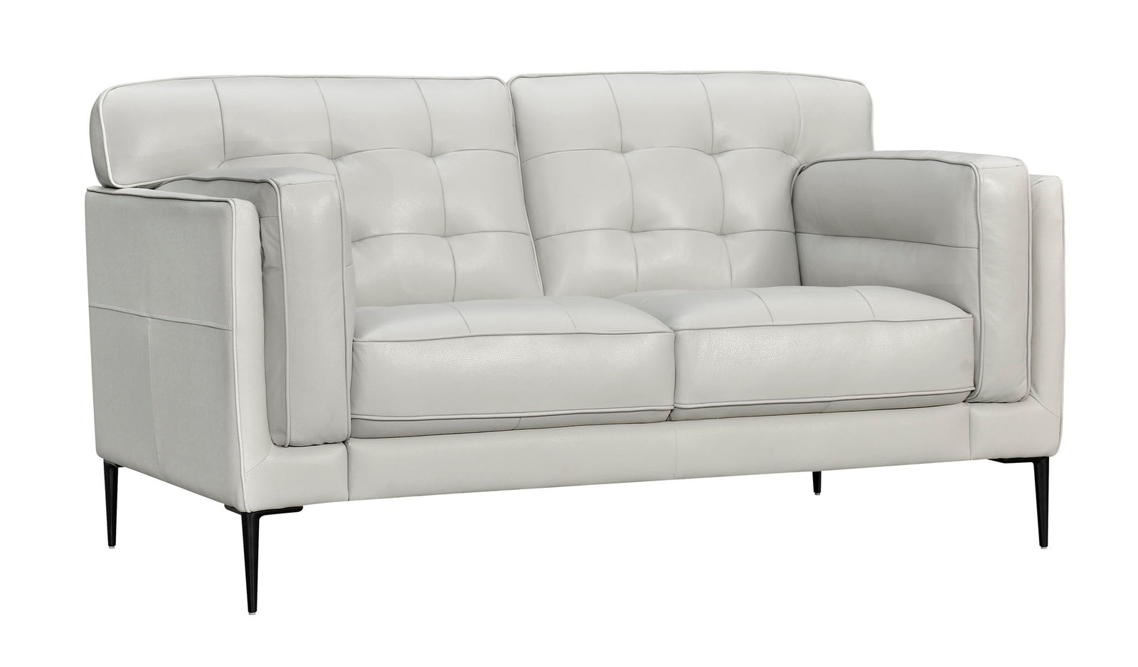 Madrid Leather Loveseat - MJM Furniture