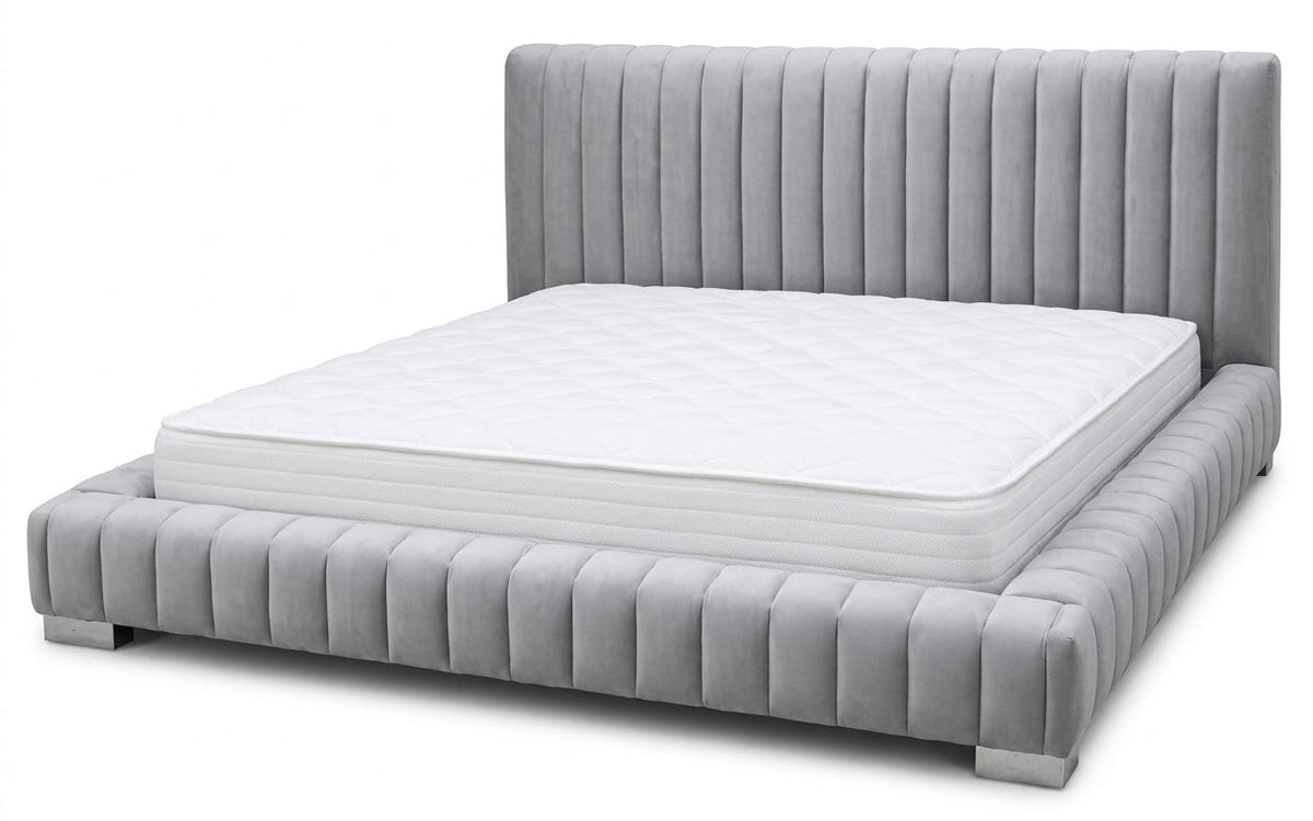 Magnum Channel Upholstered Custom Bed