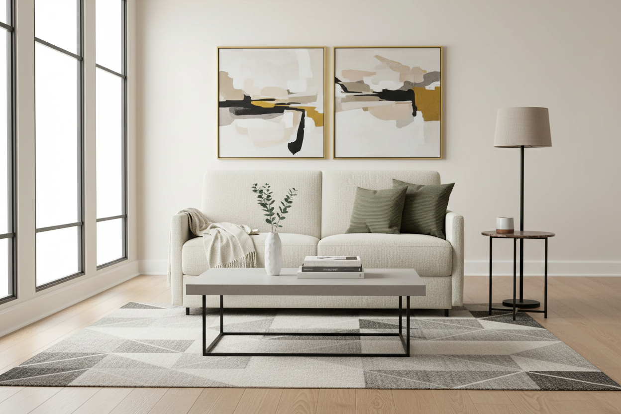 Mia Ivory Double Sofa Bed Sleeper - MJM Furniture