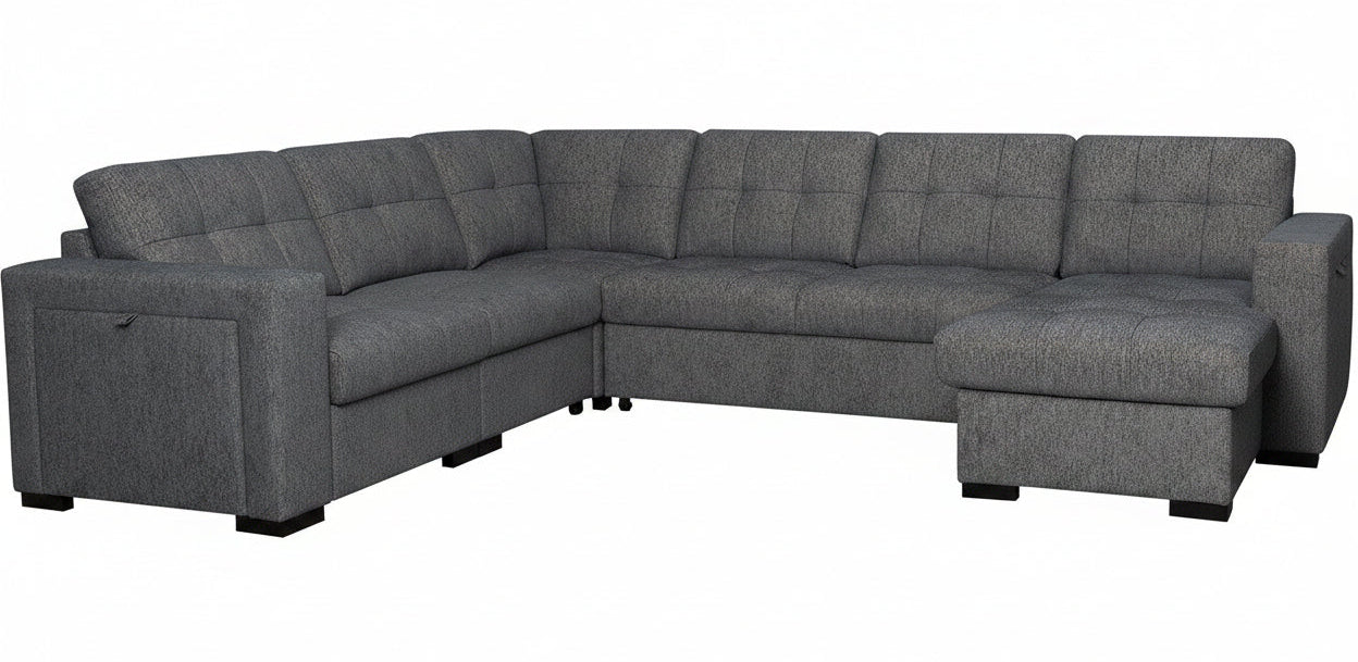 Miles Sleeper Sectional - MJM Furniture