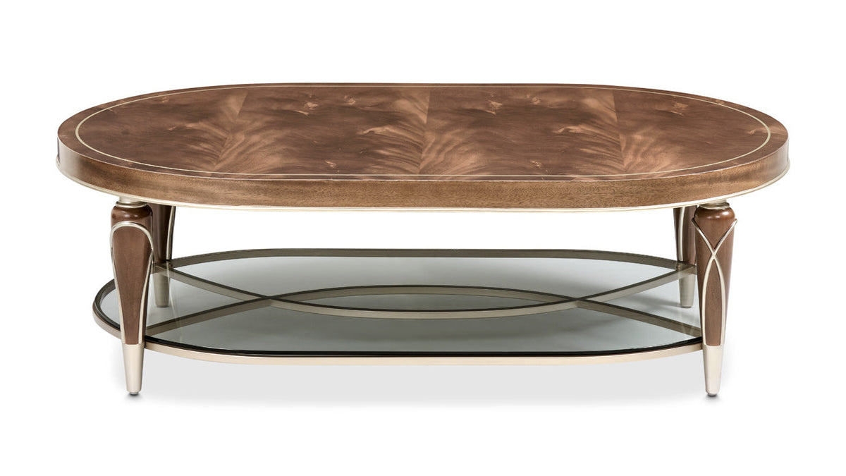 Villa Cherie Hazelnut Coffee Table - MJM Furniture