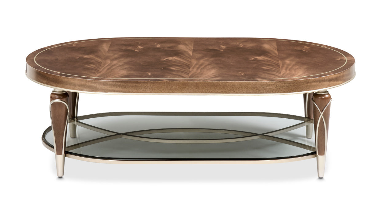 Villa Cherie Hazelnut Coffee Table - MJM Furniture
