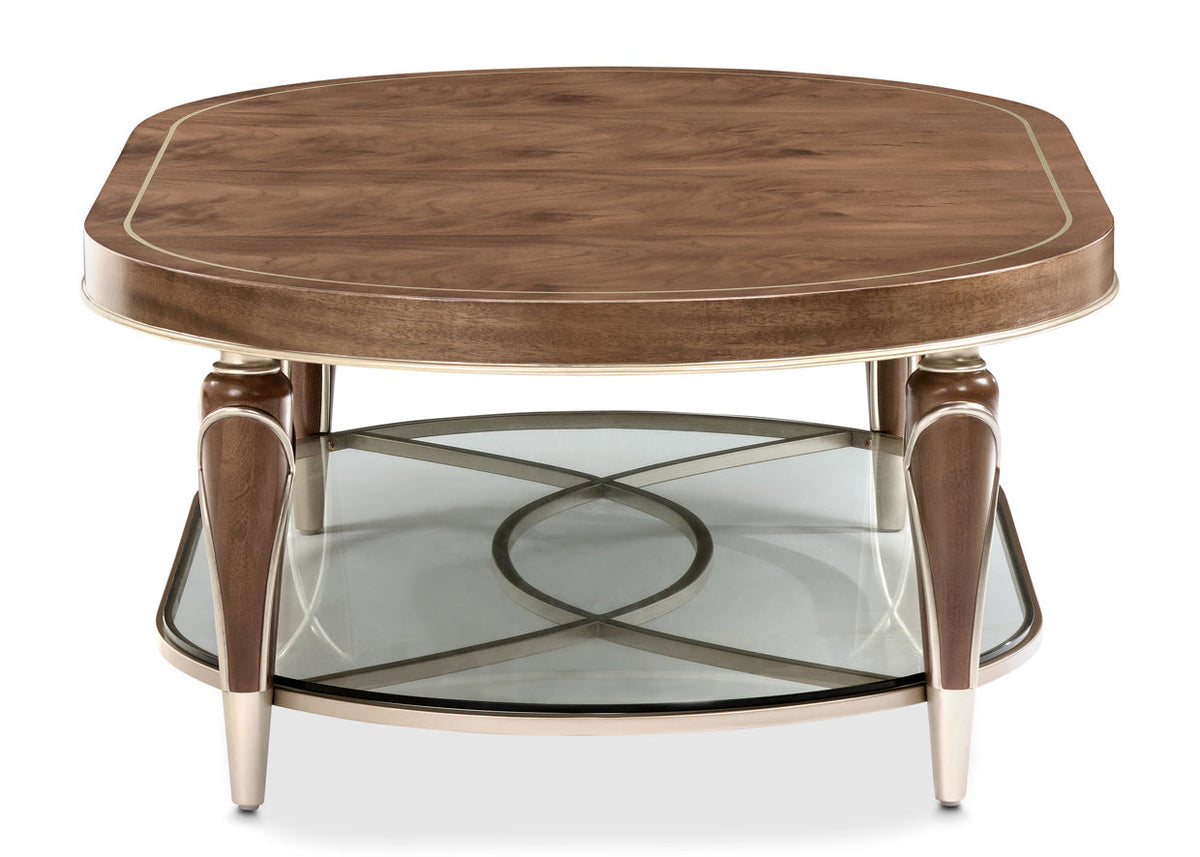 Villa Cherie Hazelnut Coffee Table - MJM Furniture