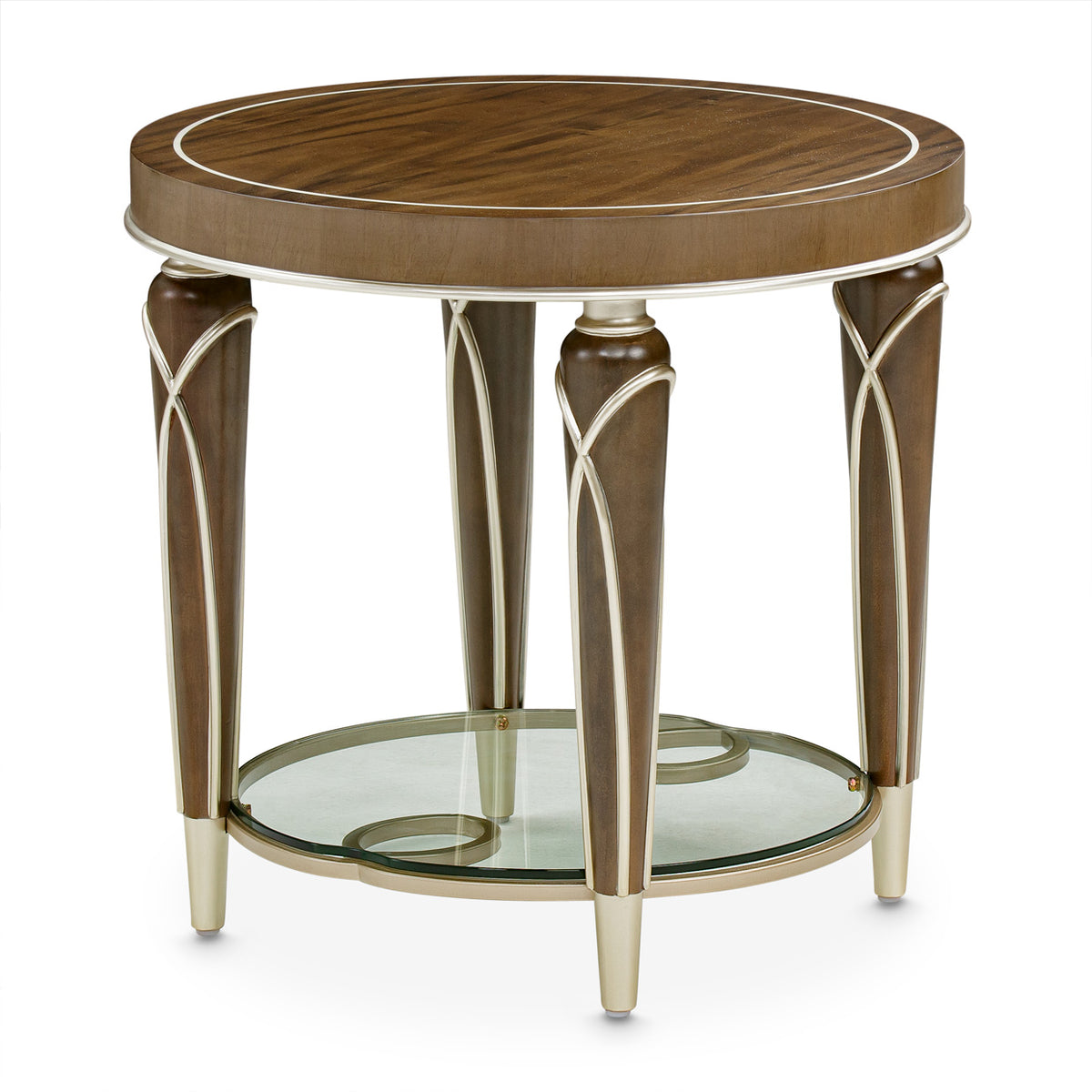 Villa Cherie Hazelnut End Table - MJM Furniture