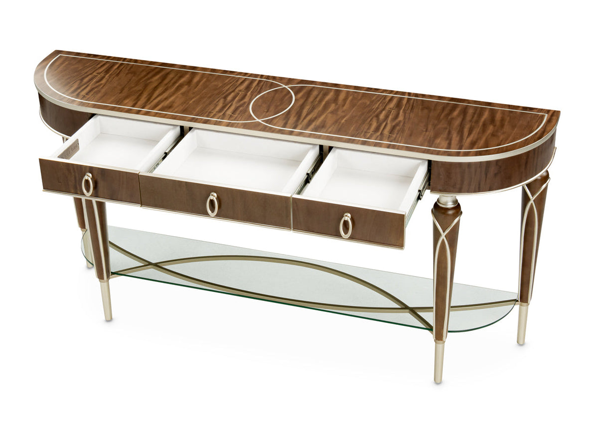 Villa Cherie Hazelnut Console Table - MJM Furniture