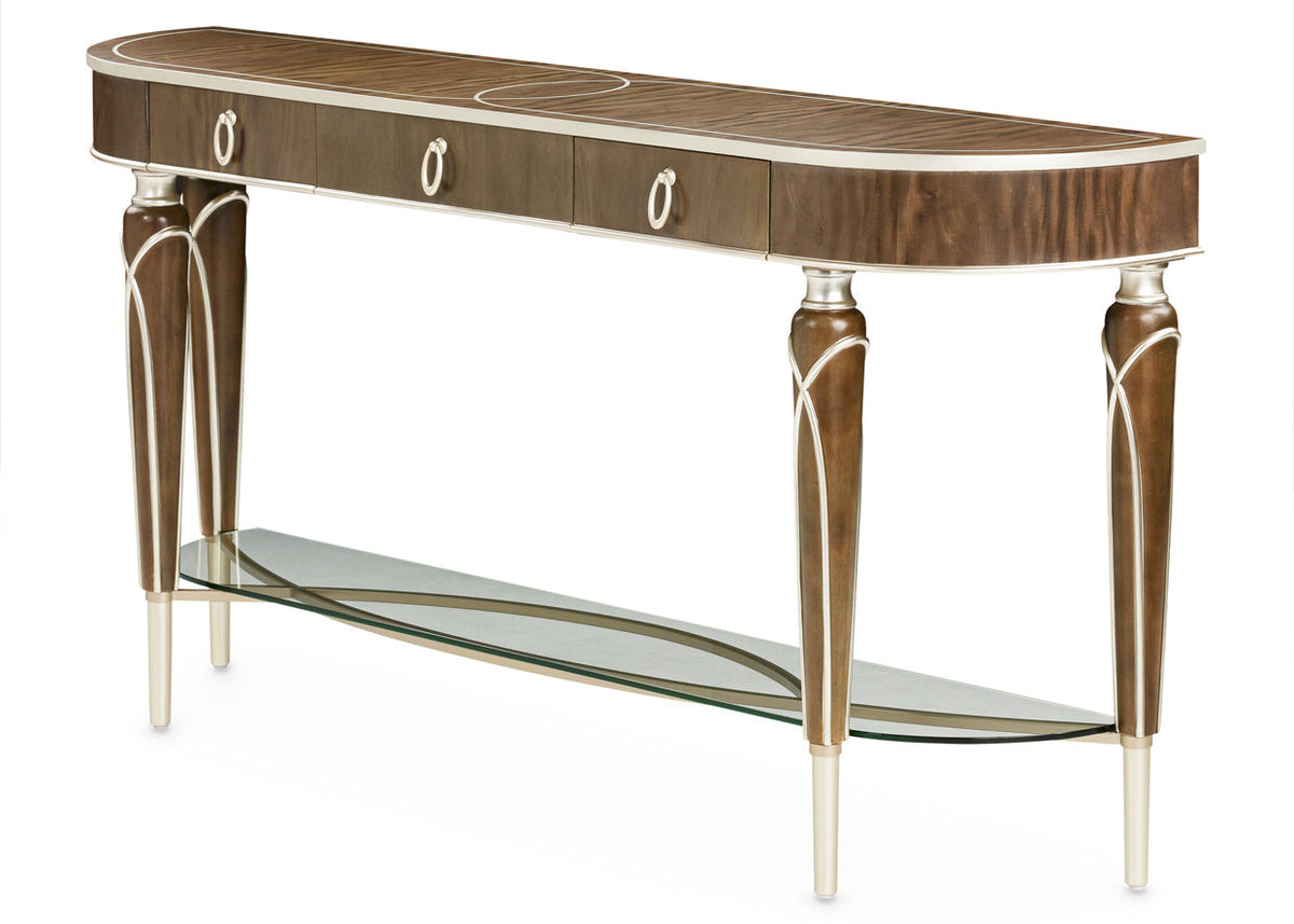 Villa Cherie Hazelnut Console Table - MJM Furniture