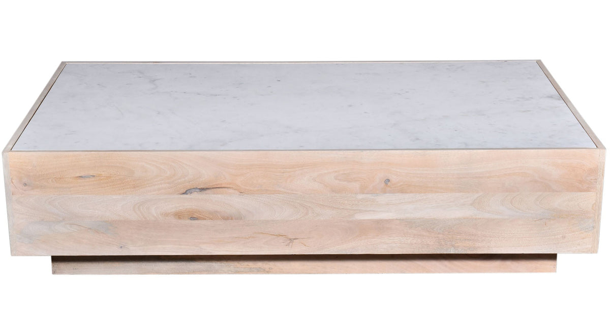 Barcelona Mango Marble Coffee Table - MJM Furniture