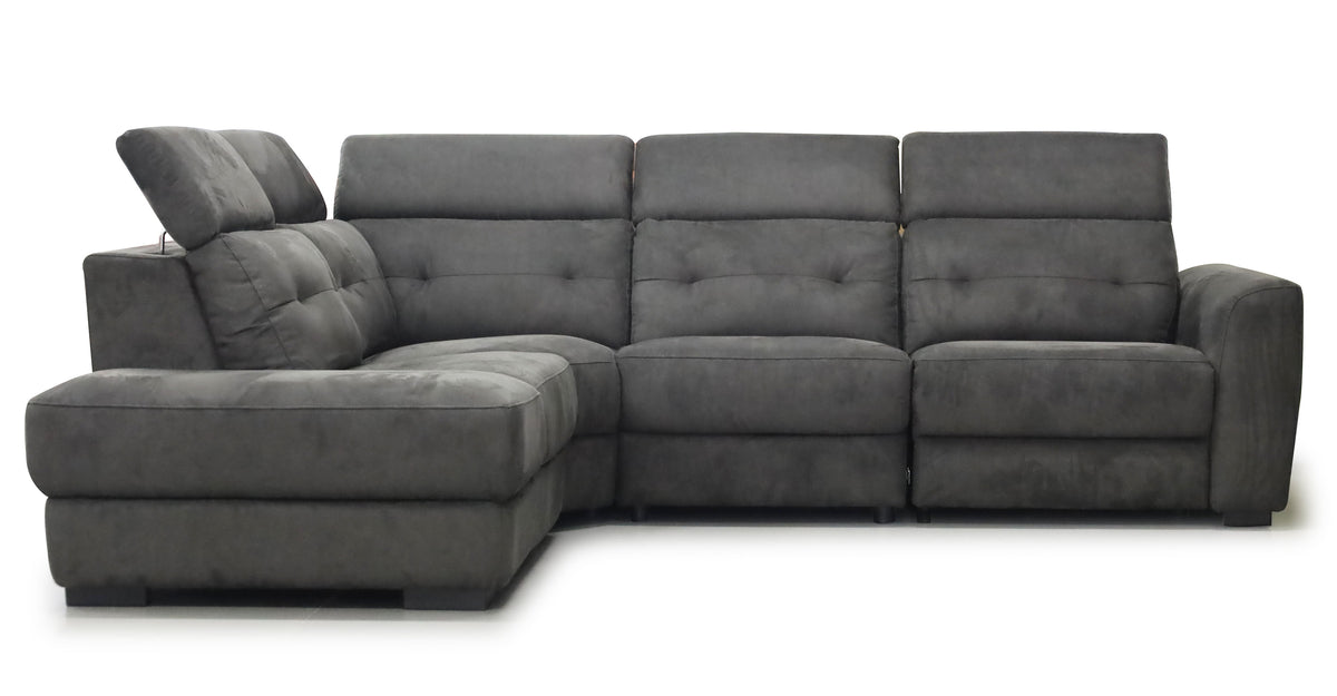 Noah Power Reclining Sectional - MJM Furniture