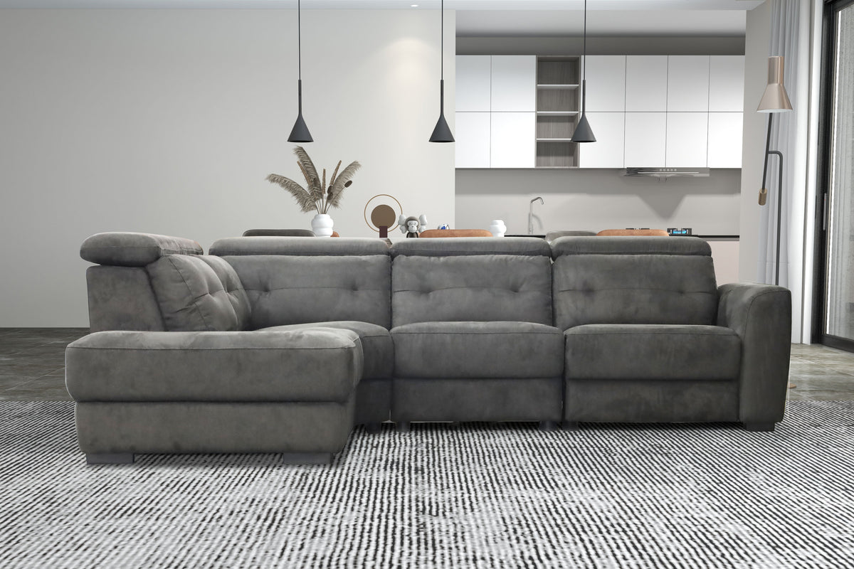 Noah Power Reclining Sectional - MJM Furniture
