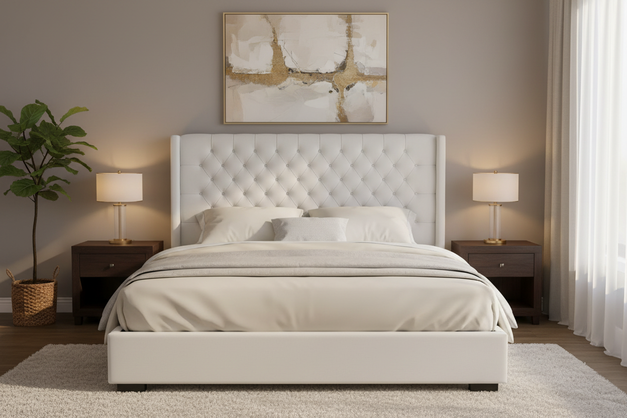 Dream Custom Upholstered Bed - MJM Furniture